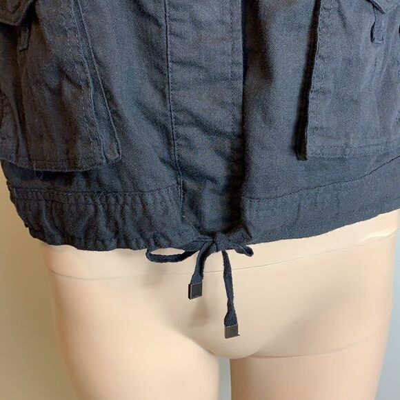 ❤️Last Chance American Rag cotton 3/4 sleeve jacket size M - Picture 4 of 11